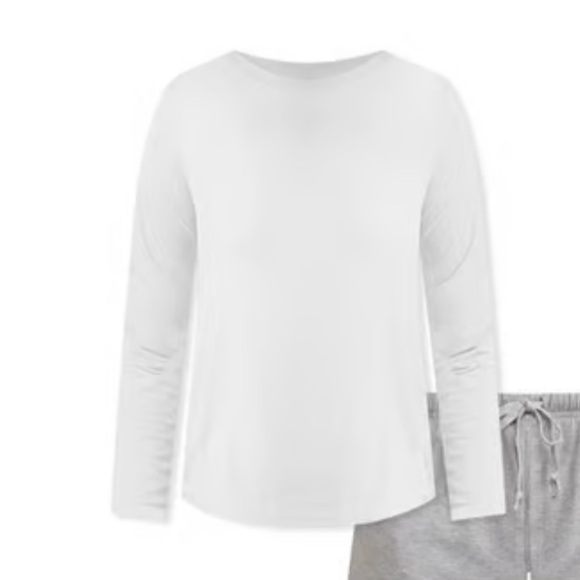 Hanes Women's Tri-Blend Long-Sleeve T-Shirts - Set of 3 - Picture 3 of 9